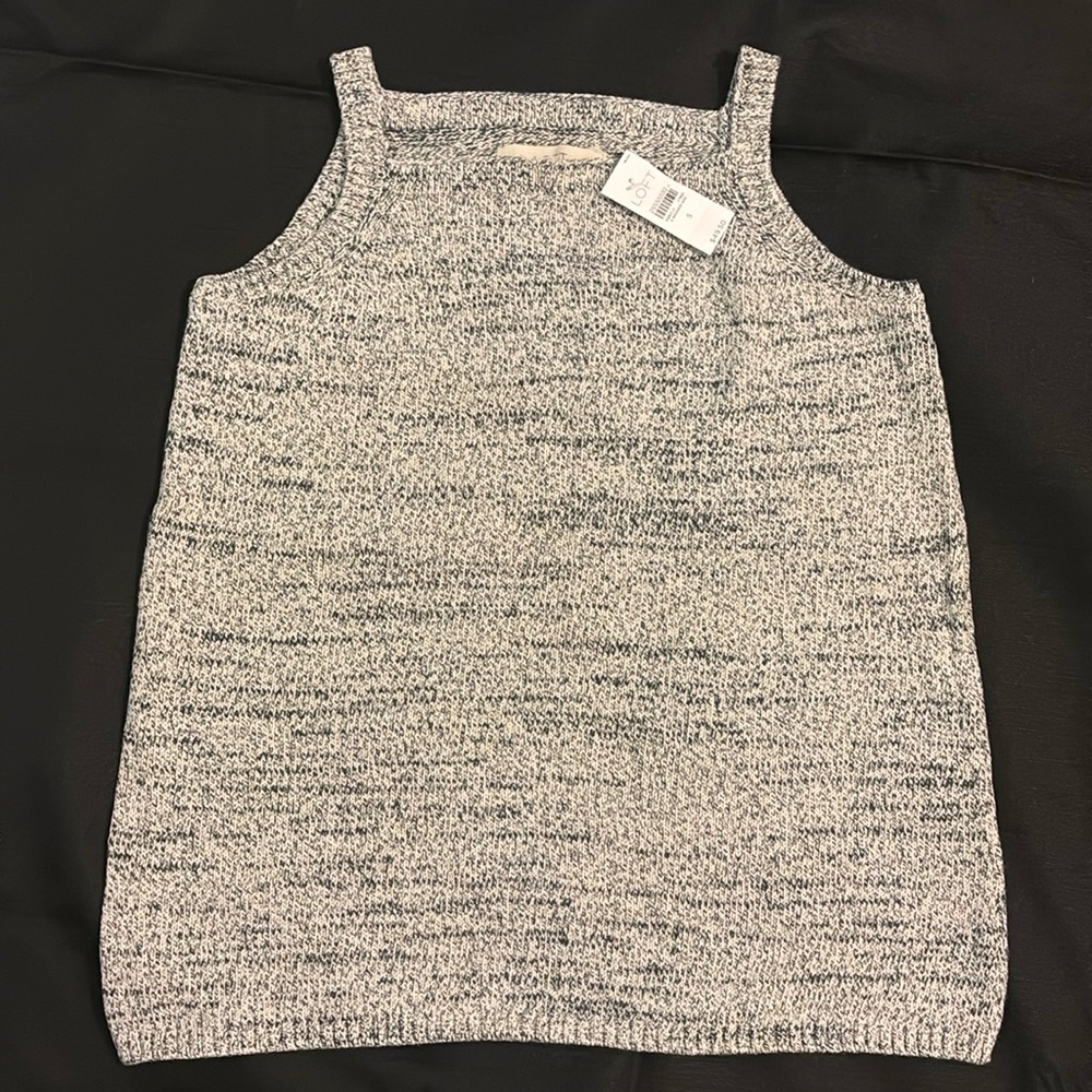 NWT Loft Tank Top Sweater SZ S